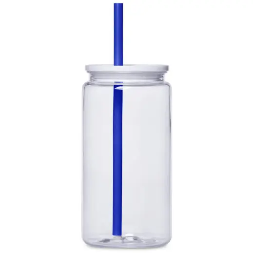 Altitude Mina Plastic Tumbler and Straw Blue