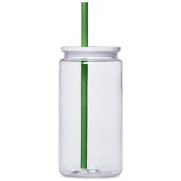 Altitude Mina Plastic Tumbler and Straw Green