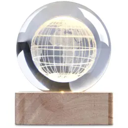 Altitude Blaze Light-Up Globe Award Lit Front