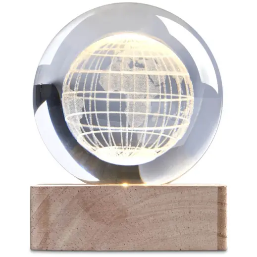 Altitude Blaze Light-Up Globe Award Lit Front
