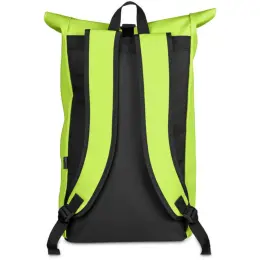 Kooshty Citrus Backpack Lime Back