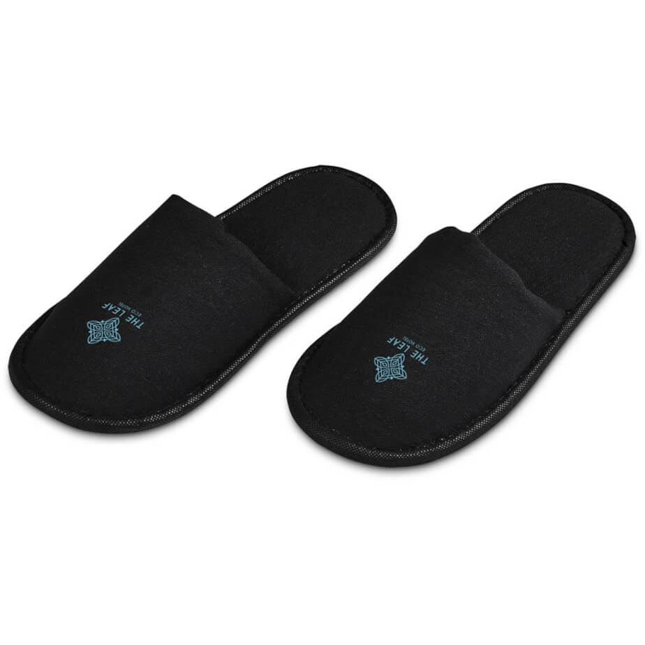 Serendipio Be Our Guest Linen Slippers image