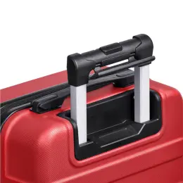 Altitude Blythswood Trolley Bag Red Branded Dome Sticker Close Up Handle
