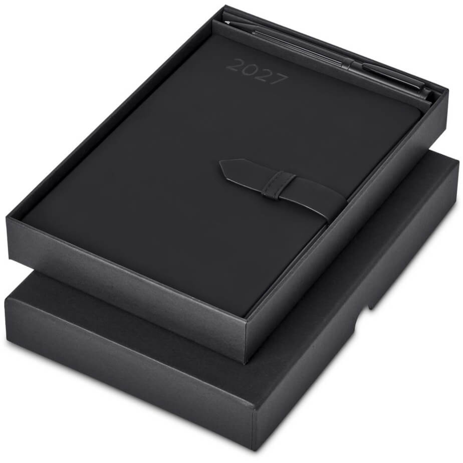 Altitude Enterprise A5 2027 Diary & Milestone Pen Gift Box Open