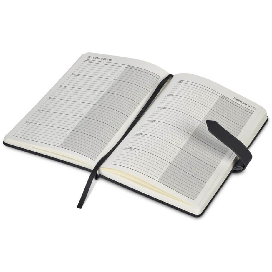 Altitude Enterprise A5 2027 Diary & Milestone Pen Open Important Dates