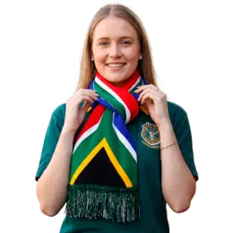 South African Flag Supporter Scarf image