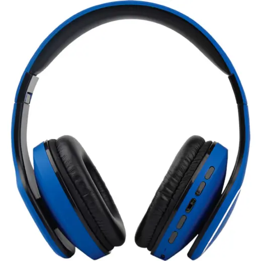 Volkano Phonic Series Wireless Bluetooth Headphones Blue