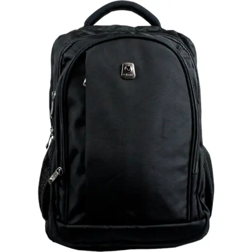 Volkano Stealth Series Business, Travel And Laptop Backpack Black Front