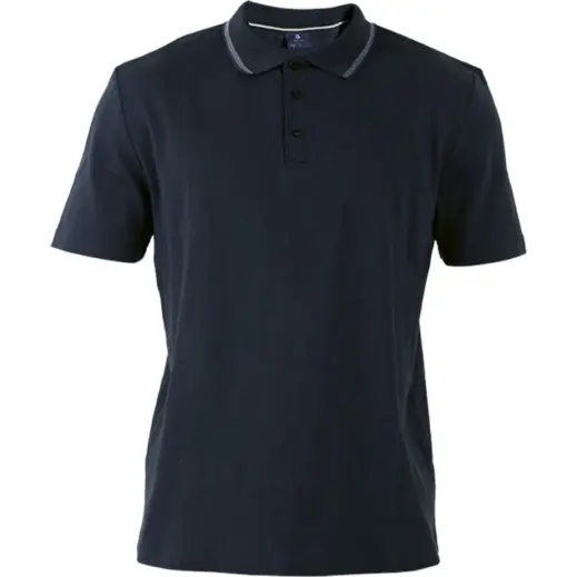 Mens Luxe Interlock Golfer Navy