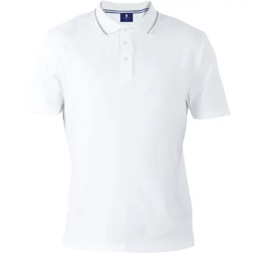 Mens Luxe Interlock Golfer White
