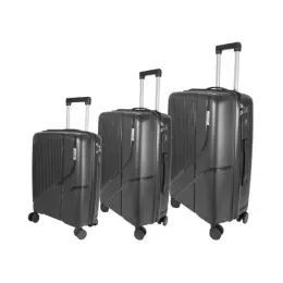 AeroShield Luggage Bag Black Set