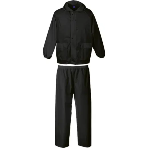 Barron Essential Rain Suit Black