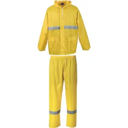Barron Essential Rain Suit with Tape Yellow-Reflect