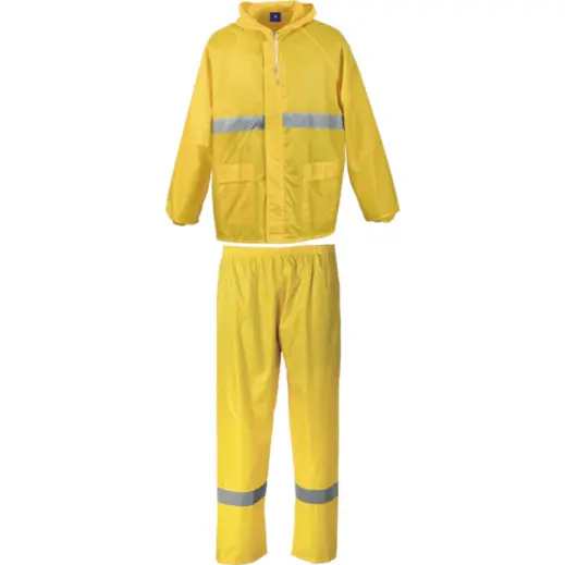 Barron Essential Rain Suit with Tape Yellow-Reflect