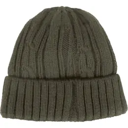 Cable Knit Beanie Fatigue