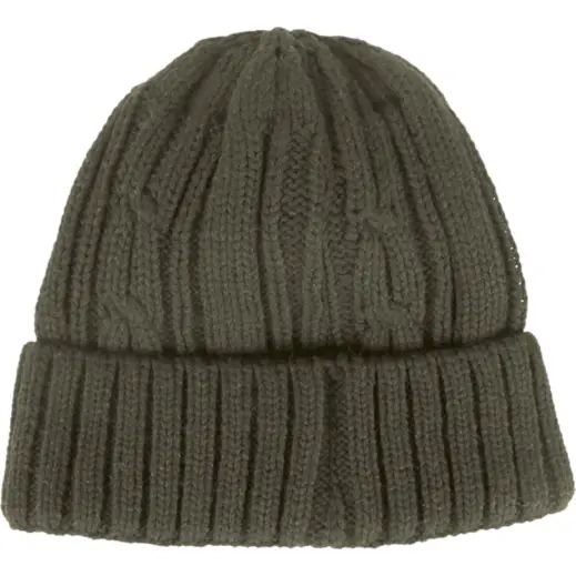 Cable Knit Beanie Fatigue