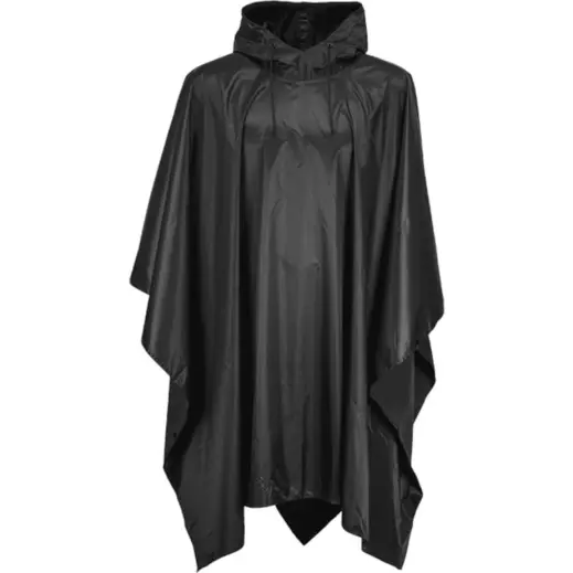 Barron Essential Poncho Black