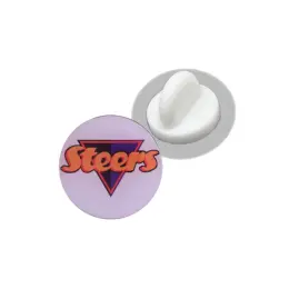 Round Lapel Badge - Clutch Pin 20x20