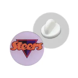 Round Lapel Badge - Clutch Pin image