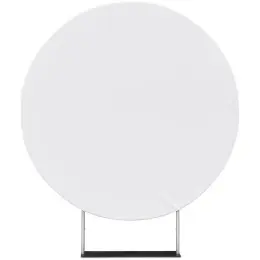 Round Back Drop Stand - 2.31m Unbranded Front