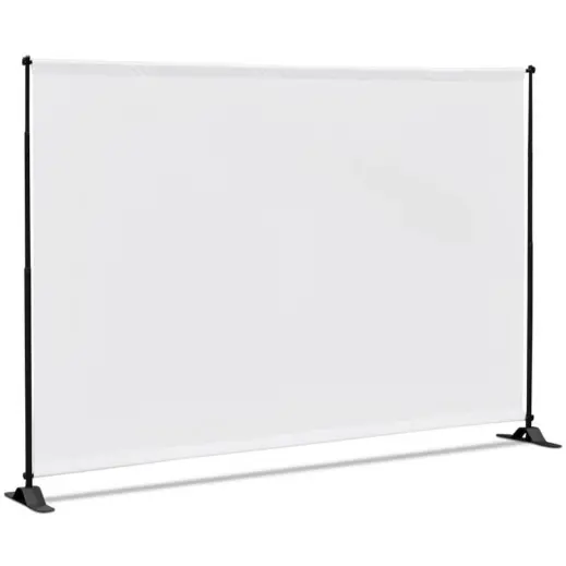 Adjustable Banner Stand Eco - 1.6m x 2.4m Unbranded Angle