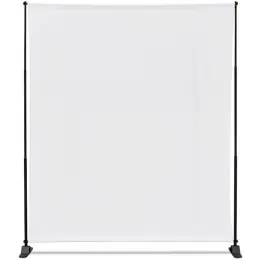 Adjustable Banner Stand Eco - 2.4m x 2m Unbranded Front