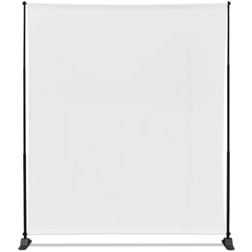 Adjustable Banner Stand Eco - 2.4m x 2m Unbranded Front