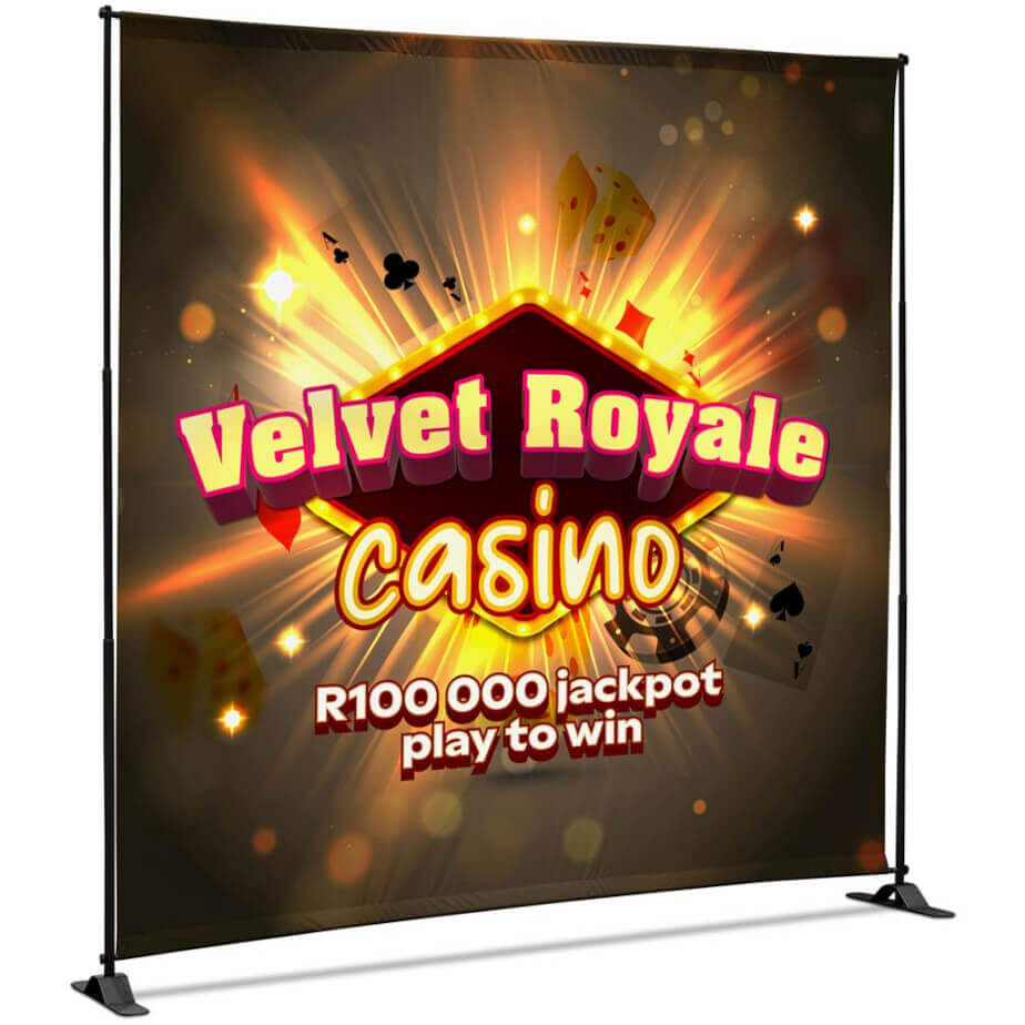 Adjustable Banner Stand Eco - 2.25m x 2.4m image