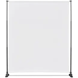 Adjustable Banner Stand Eco - 2.25m x 2m Unbranded Front