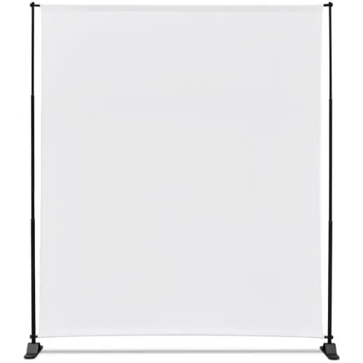 Adjustable Banner Stand Eco - 2.25m x 2m Unbranded Front