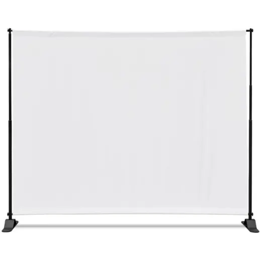 Adjustable Banner Stand Eco - 1.6m x 2m Unbranded Front