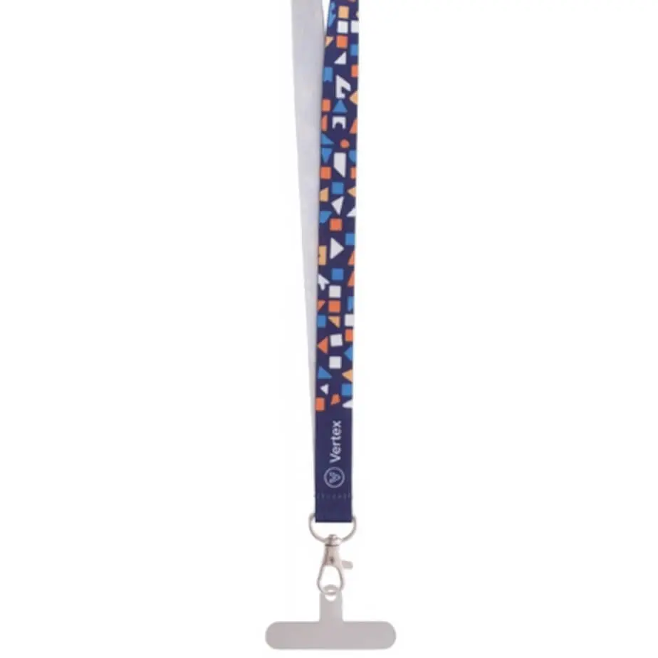Petersham Lanyard With Hangtab - Single Side Print Display