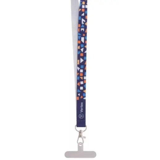 Petersham Lanyard With Hangtab - Single Side Print Display