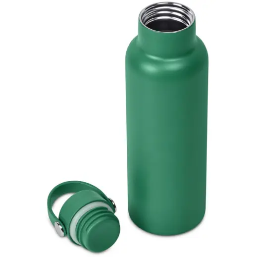 Kooshty Orinoko Stainless Steel Vacuum Water Bottle Green Open