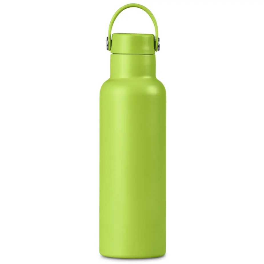 Kooshty Orinoko Stainless Steel Vacuum Water Bottle Lime Front