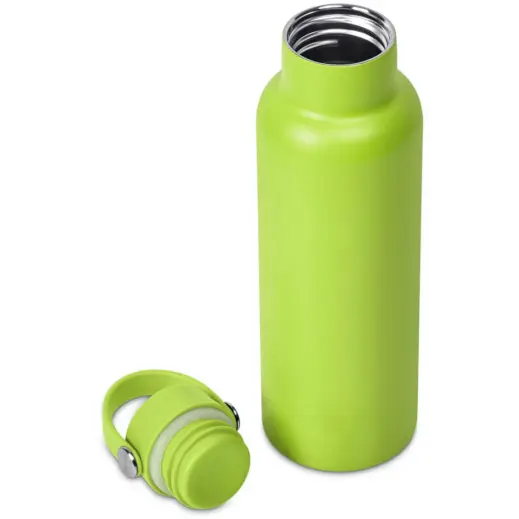 Kooshty Orinoko Stainless Steel Vacuum Water Bottle Lime Open