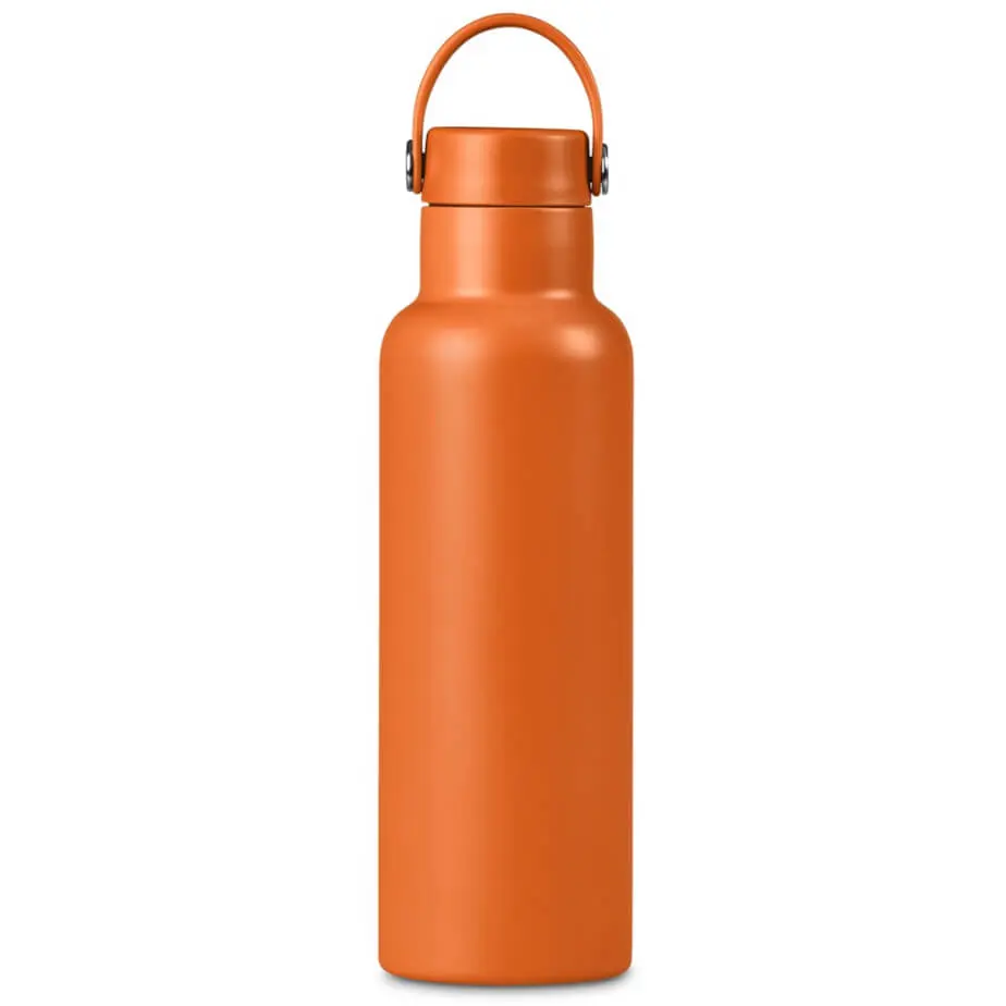 Kooshty Orinoko Stainless Steel Vacuum Water Bottle Orange Front
