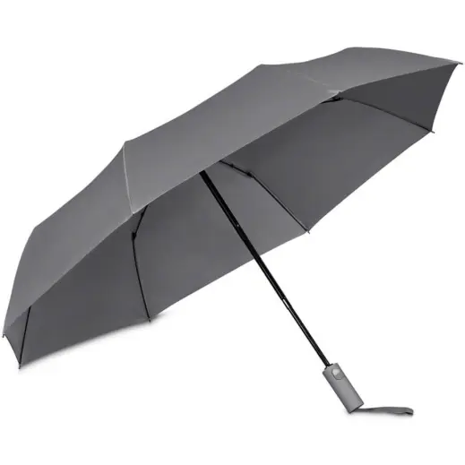Serendipio Milestone Auto-Open Compact Umbrella Grey Inner