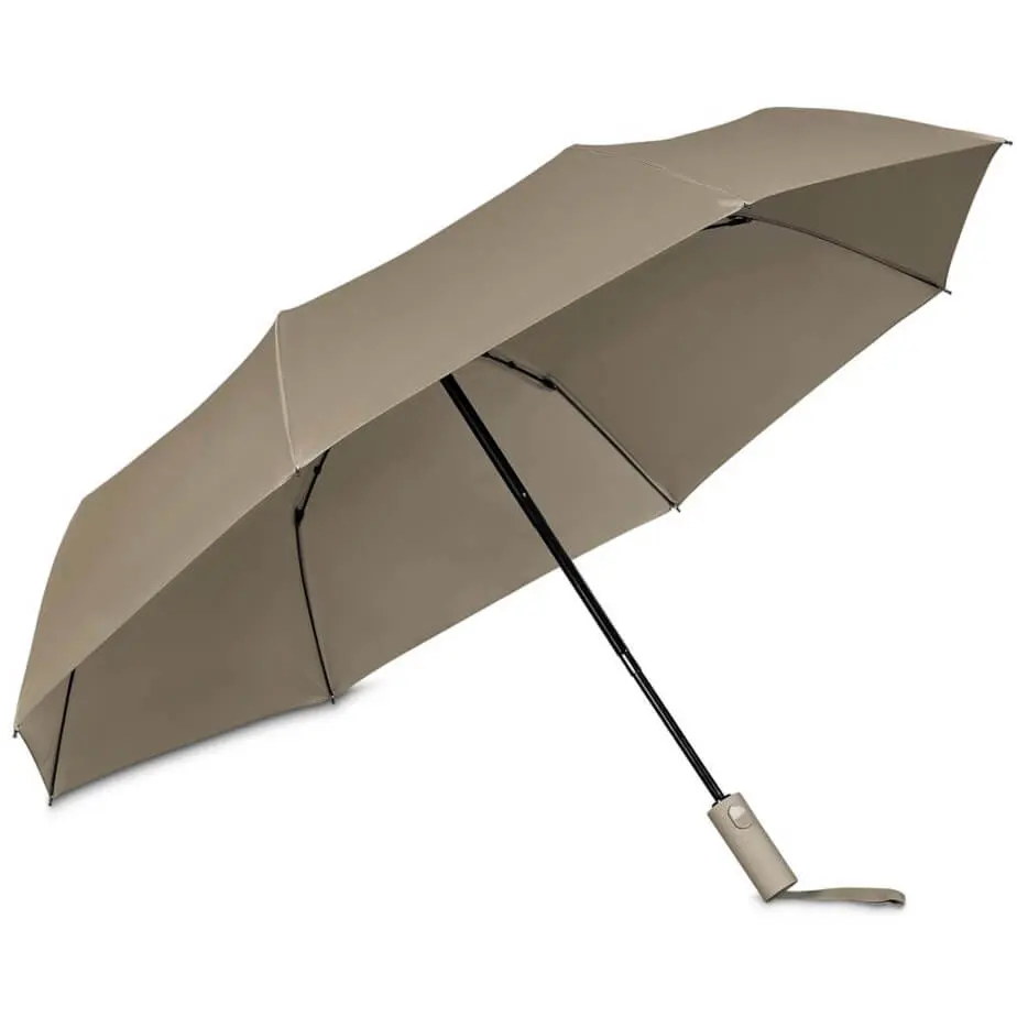 Serendipio Milestone Auto-Open Compact Umbrella Stone Inner