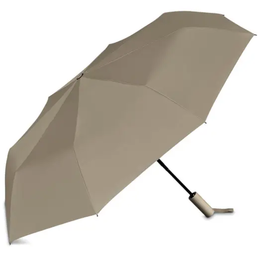 Serendipio Milestone Auto-Open Compact Umbrella Stone Open