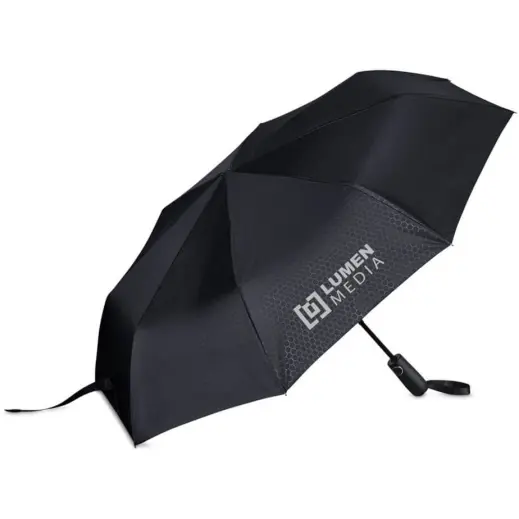 Alex Varga Altura Auto-Open Compact Umbrella Branded