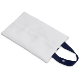 Hoppla Hanki Polyester Travel Tissue Pouch Navy Front