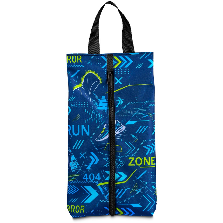 Hoppla Spikes Polyester Shoe Bag Branded Back