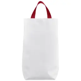 Hoppla Spikes Polyester Shoe Bag Red Back