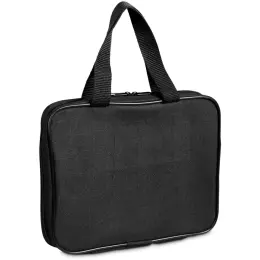 Hoppla Hero Polyester First Aid Carry Bag Black Back