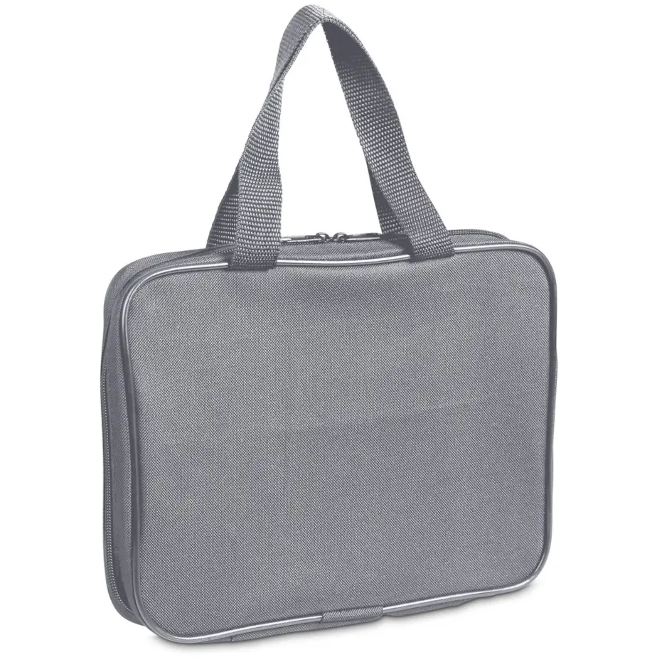 Hoppla Hero Polyester First Aid Carry Bag Grey Back