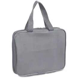 Hoppla Hero Polyester First Aid Carry Bag Grey Back
