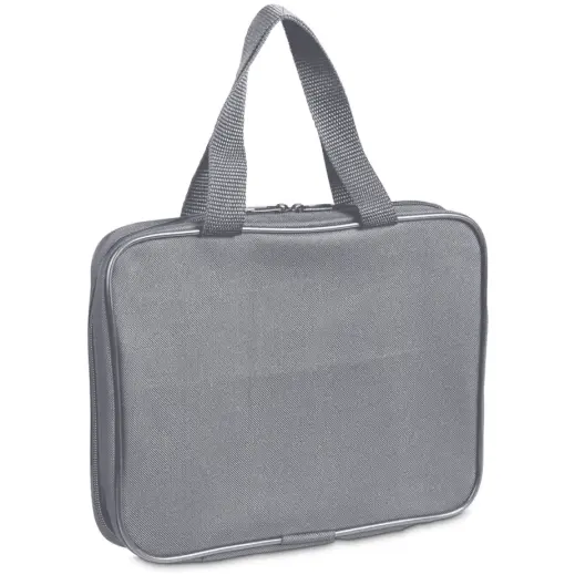 Hoppla Hero Polyester First Aid Carry Bag Grey Back