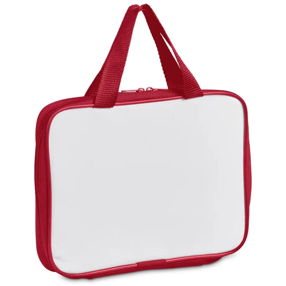 Hoppla Hero Polyester First Aid Carry Bag Red Front