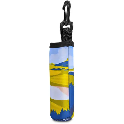 Hoppla Albatross Neoprene Golf Ball Pouch Display Back